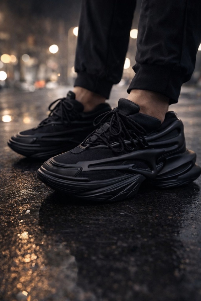 ADIDASI BARBATI SNEAKERS BLACK ABBM1(063) (MĂRIME: 41)
