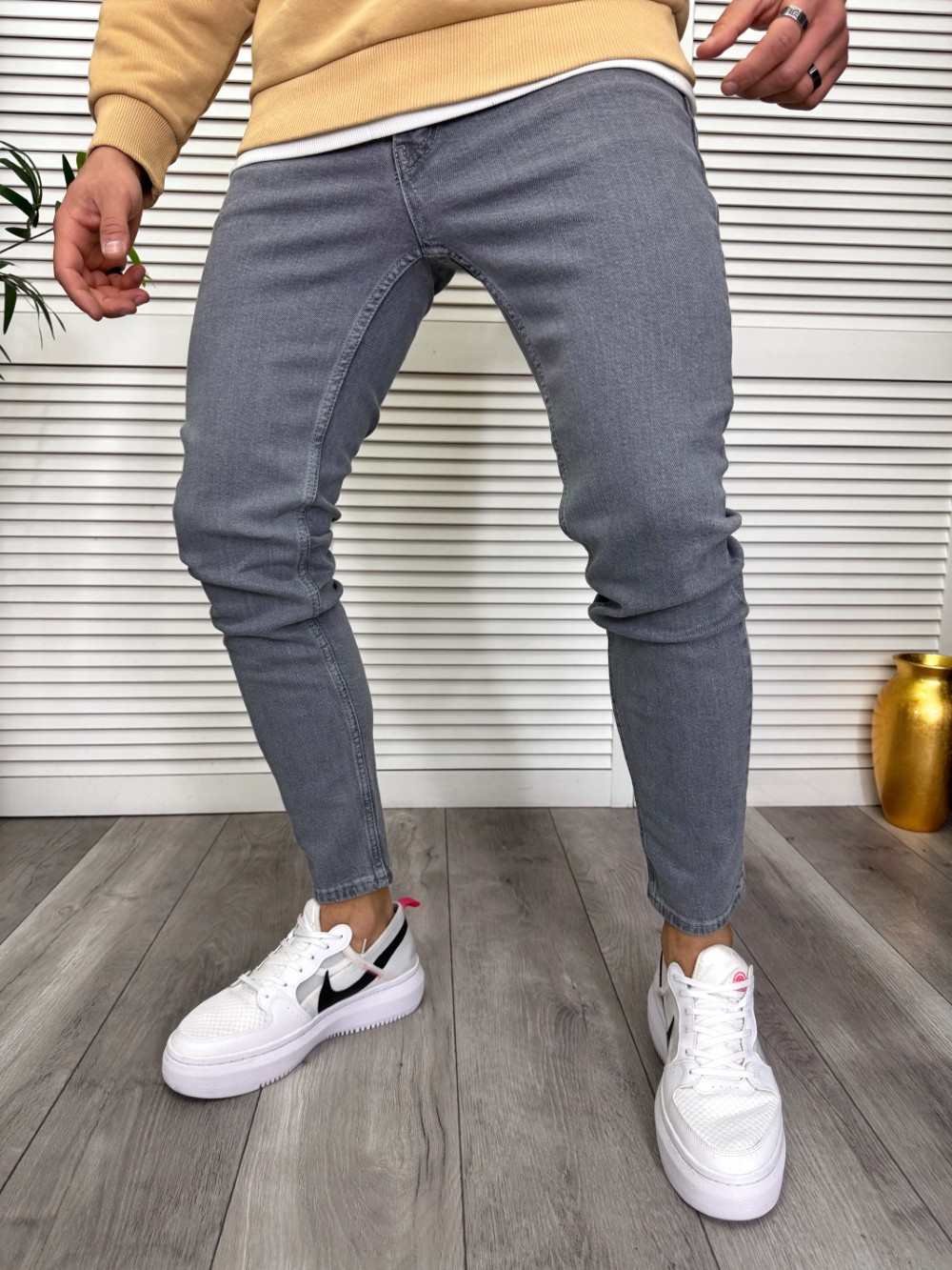 Blugi barbati conici 3952 H9-4