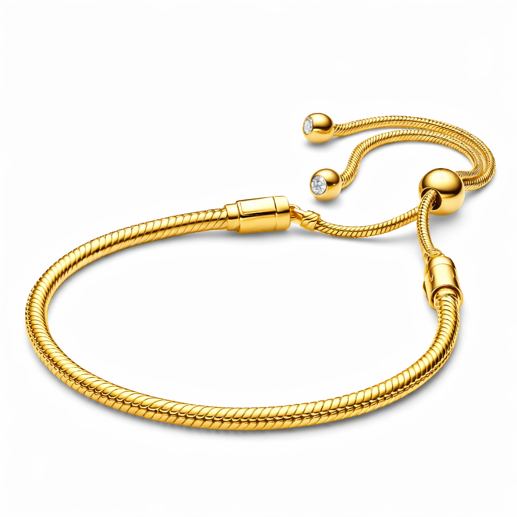 Bratara Gold Reglabila Cu Argint