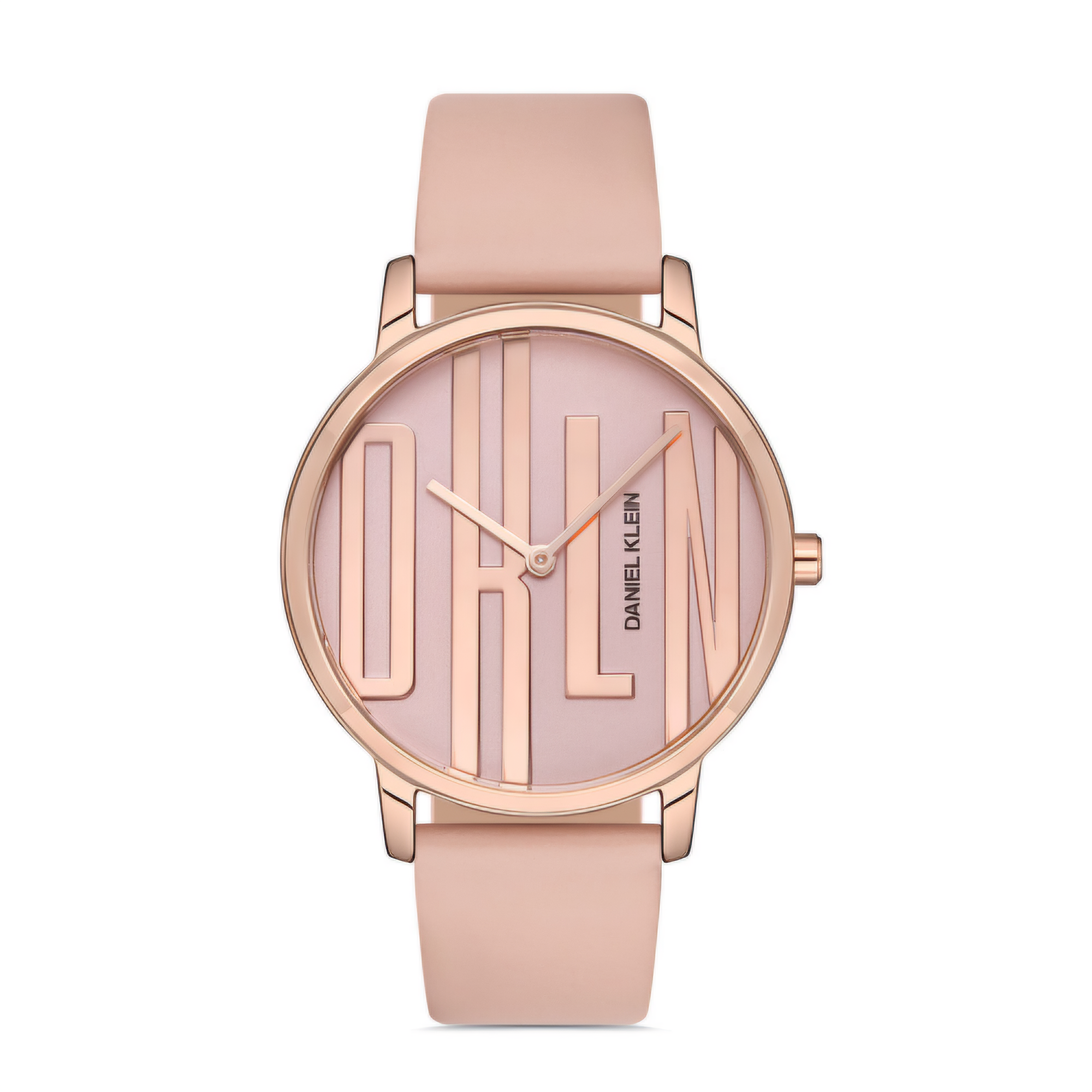Ceas de Damă Daniel Klein Trendy, Cadran Negru - Roz