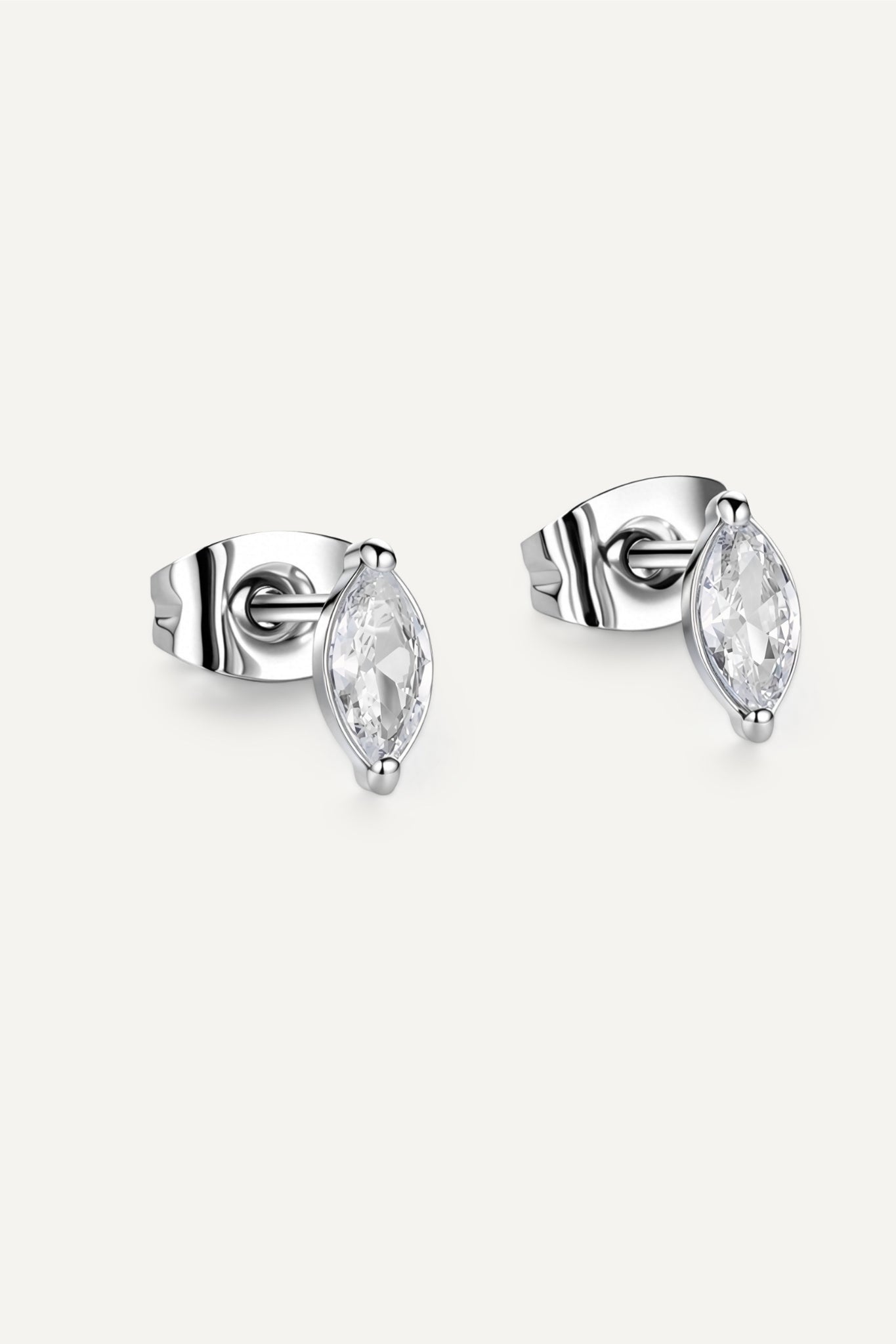 Cercei Stud Marquise - SILVER