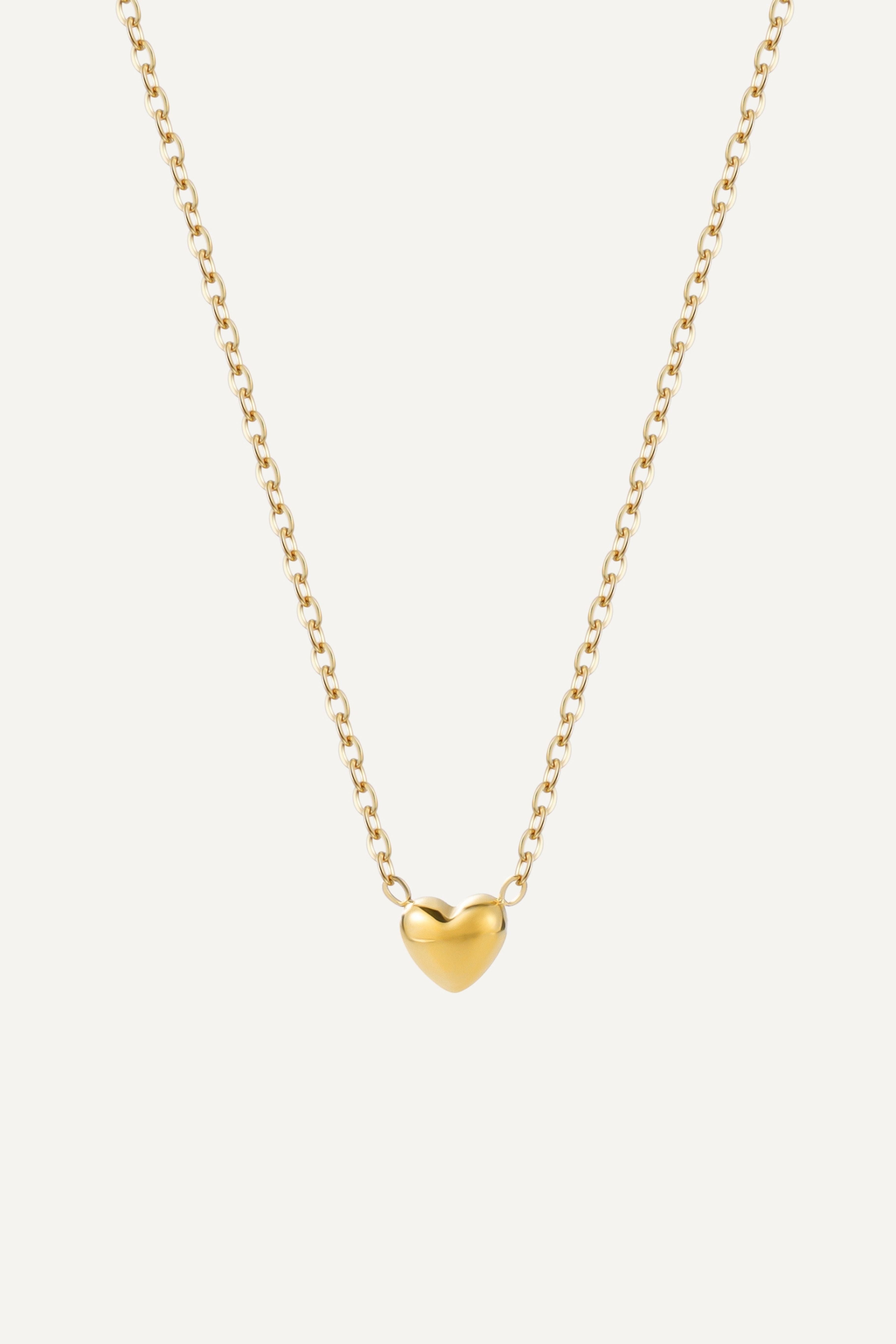 Colier Heart Gold - Gold