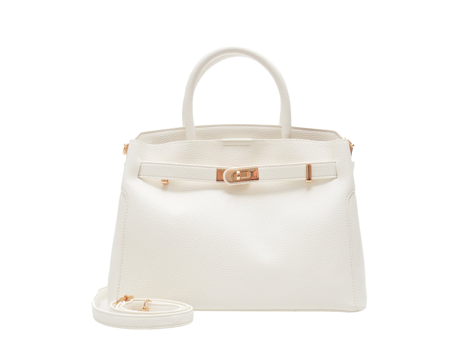 Geanta CALL IT SPRING alba, LEMERCIER 100, din piele ecologica