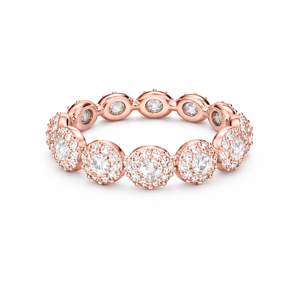 Inel Angel Rose Gold - 52