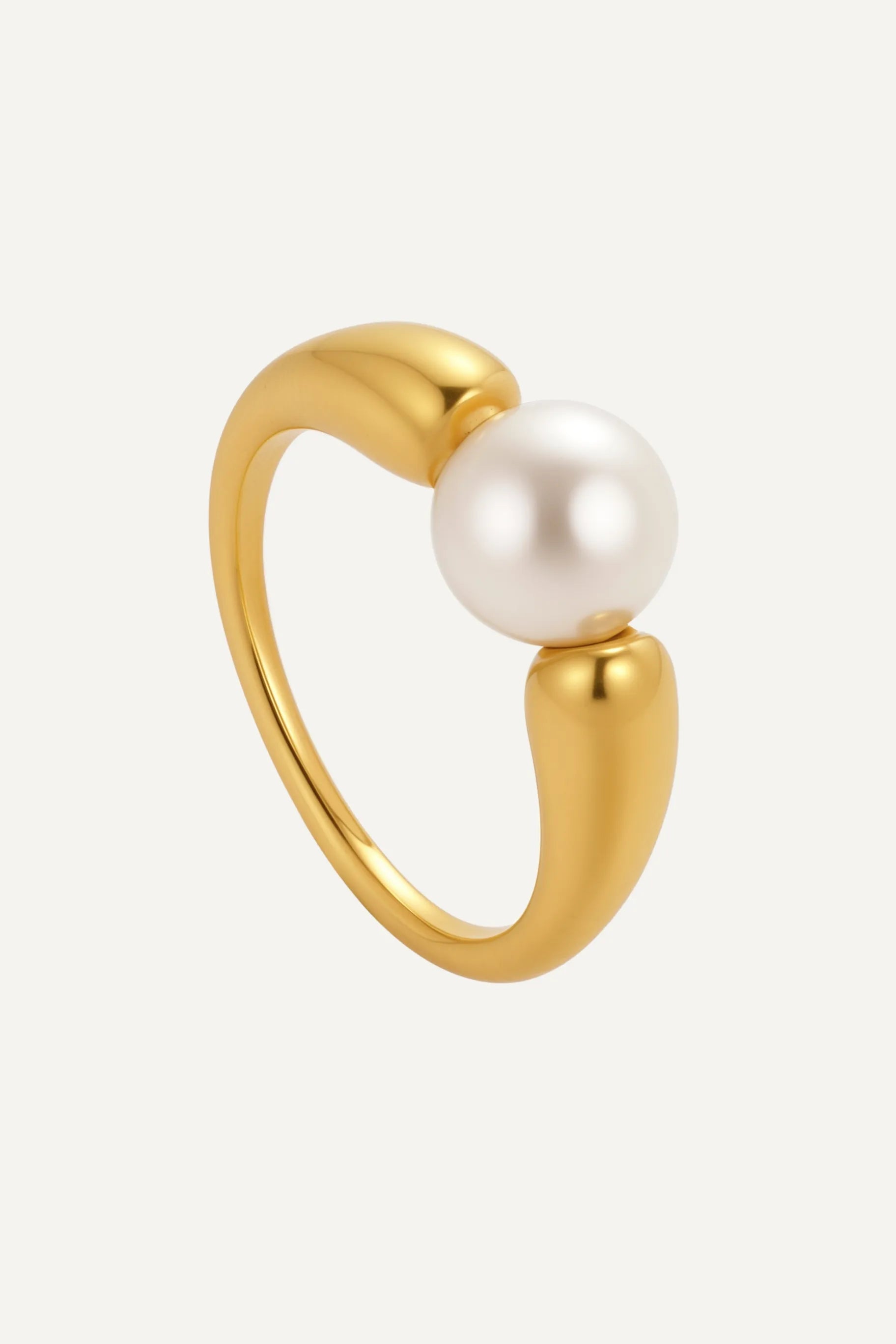 Inel White Pearl - 55 (17.5 mm)