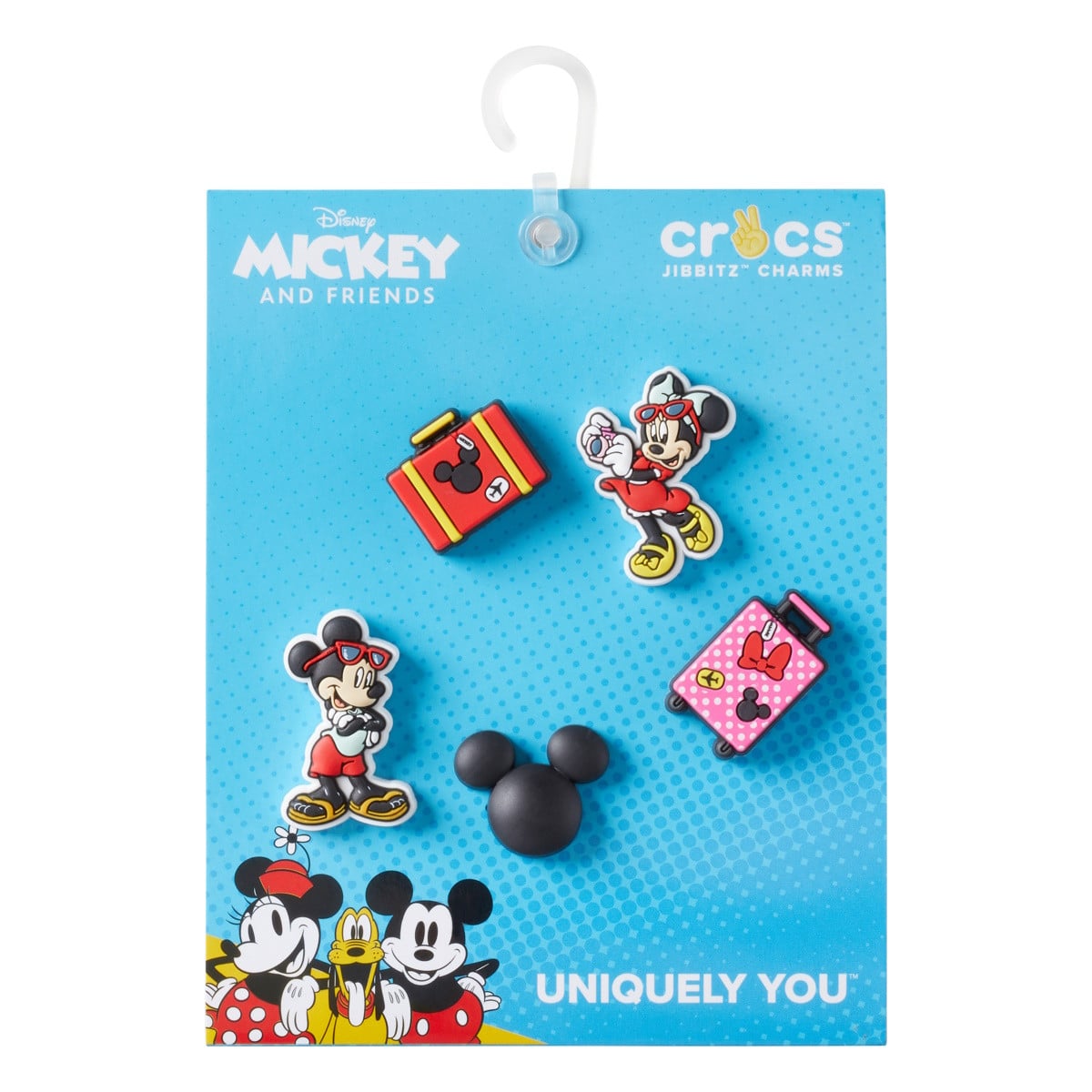 Jibbitz Crocs Mickey Vacation 5 Pack - poza 2