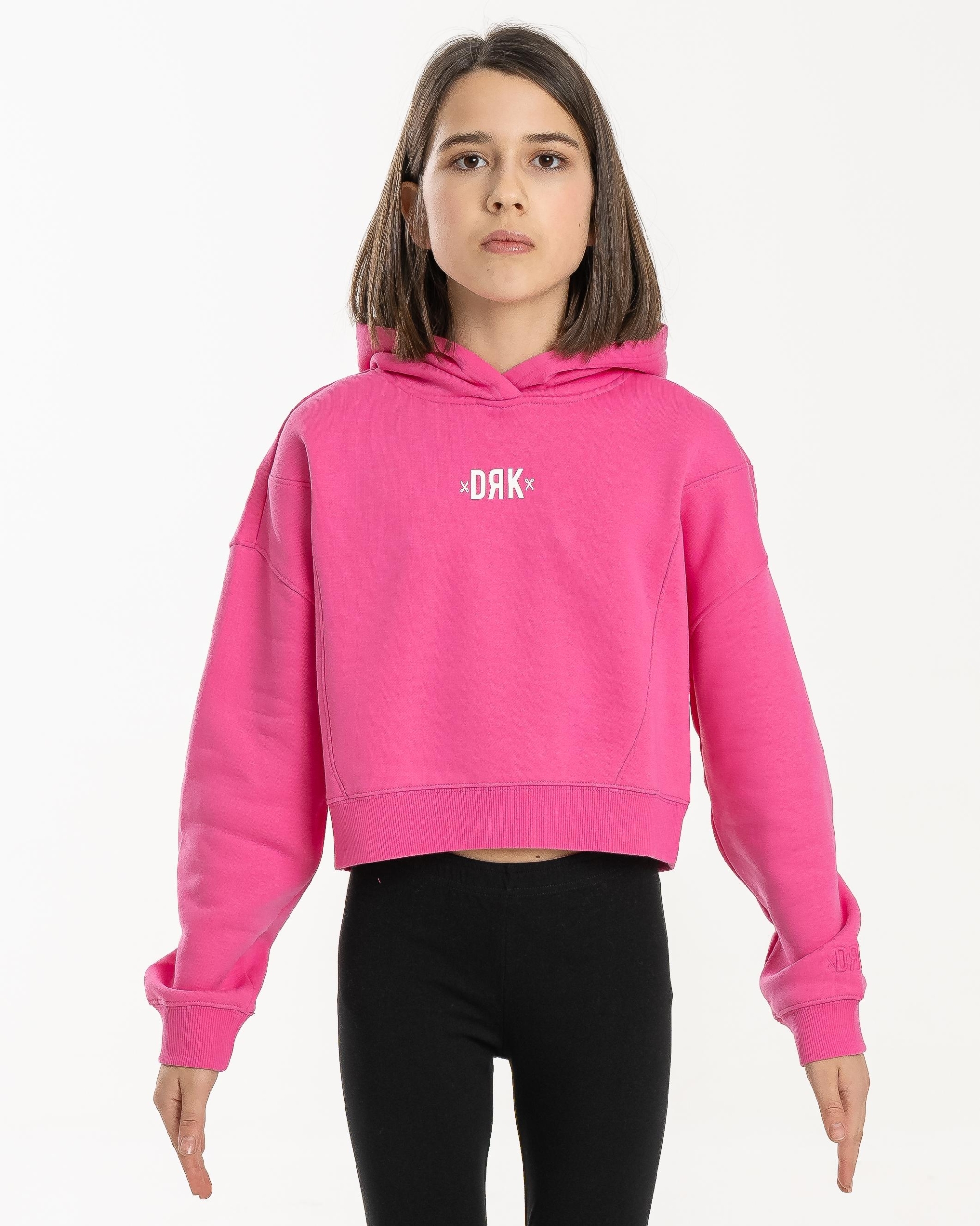 KARA CROPPED HOODIE GIRL - L