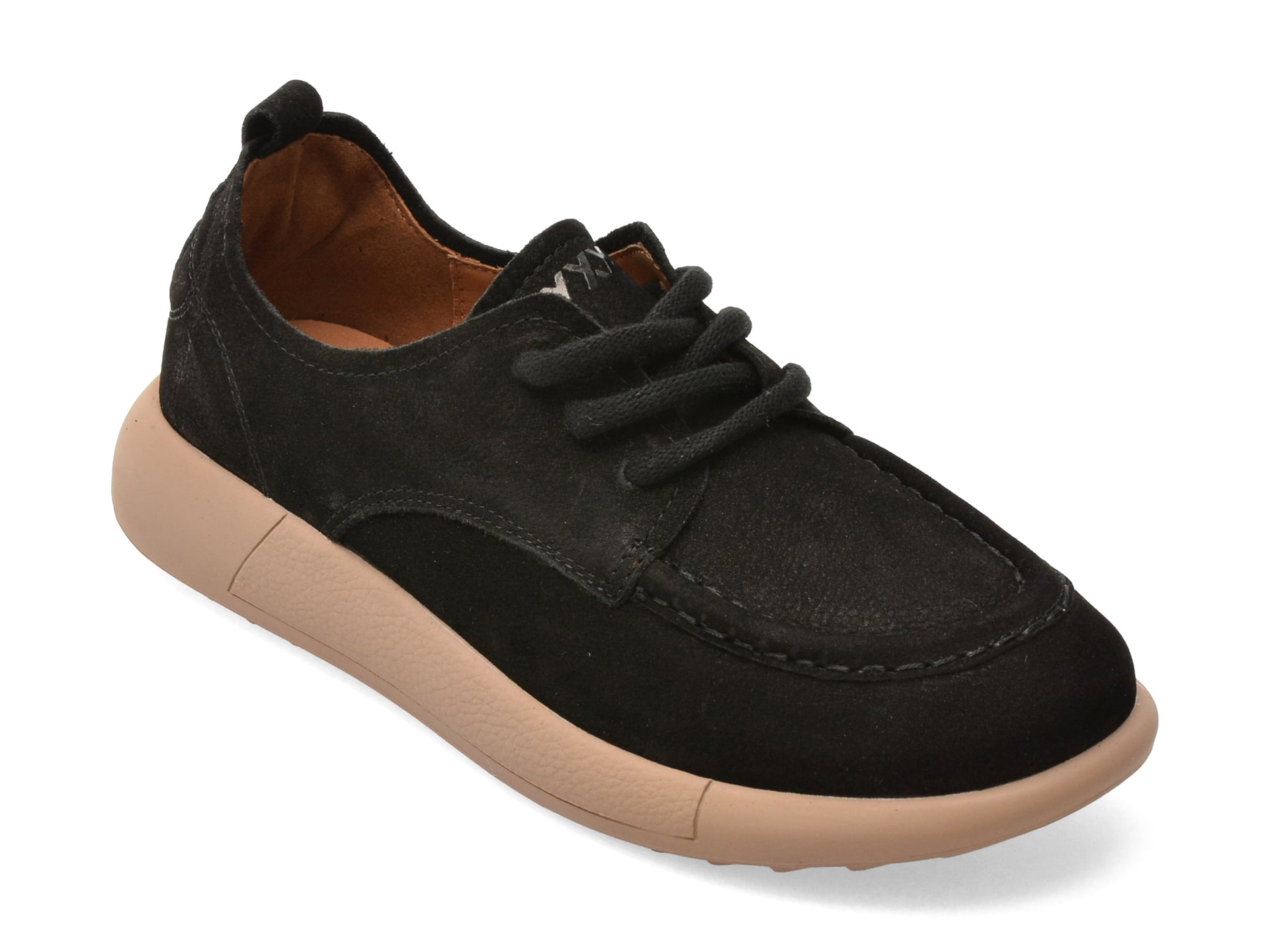 Mocasini GRYXX negri, 25532, din nabuc
