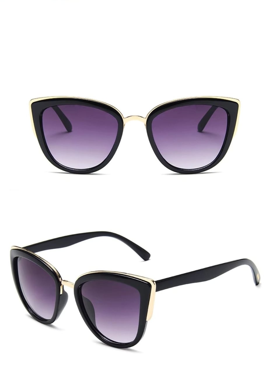 Ochelari de soare pentru femei, SG113, Negru - poza 3