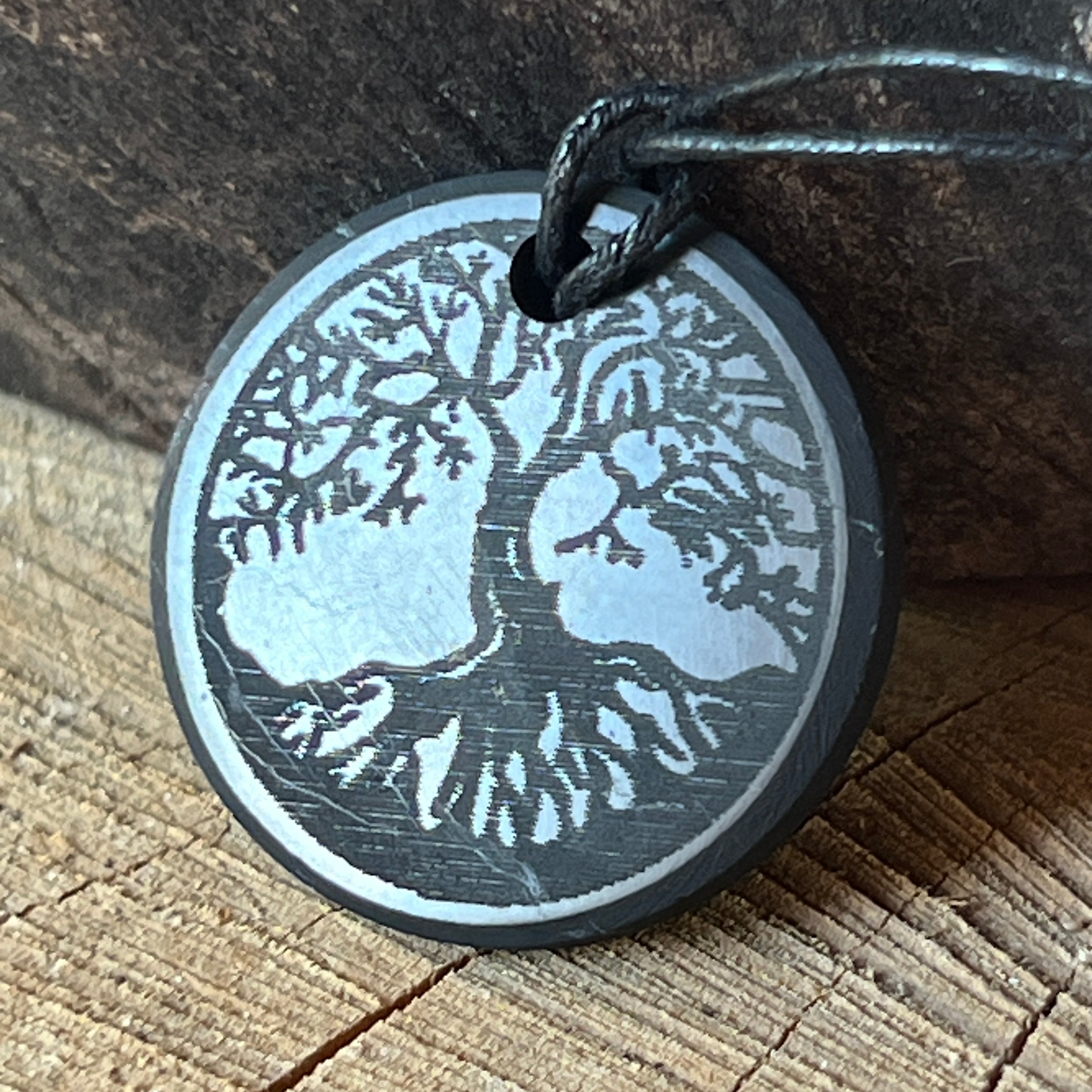 Pandantiv shungit Tree of Life 3 cm
