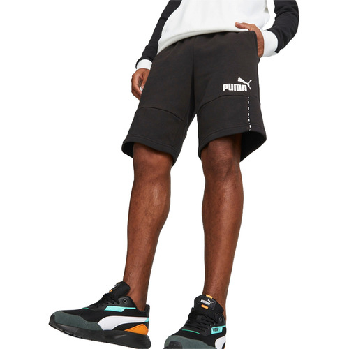 Pantaloni scurti barbati Puma Essentials Block Tape 67334401 - poza 1