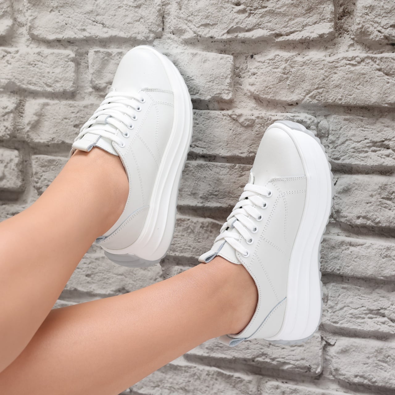 Pantofi dama casual Albi din Piele Naturala Amelsa - poza 2