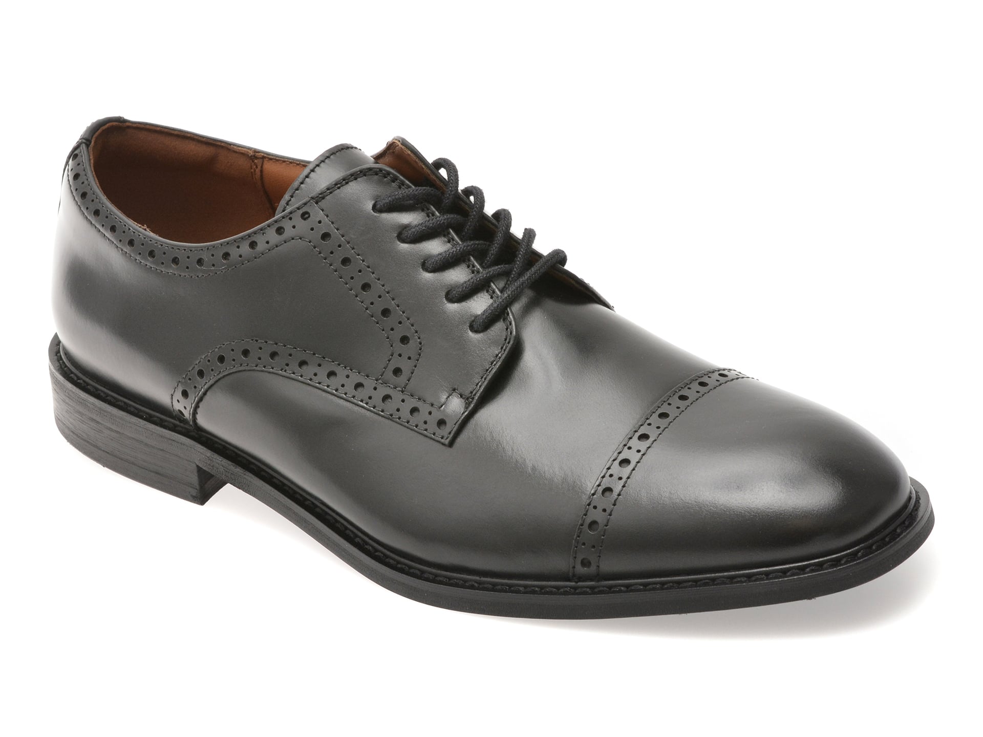 Pantofi eleganti ALDO negri, BENETTI 001, din piele naturala