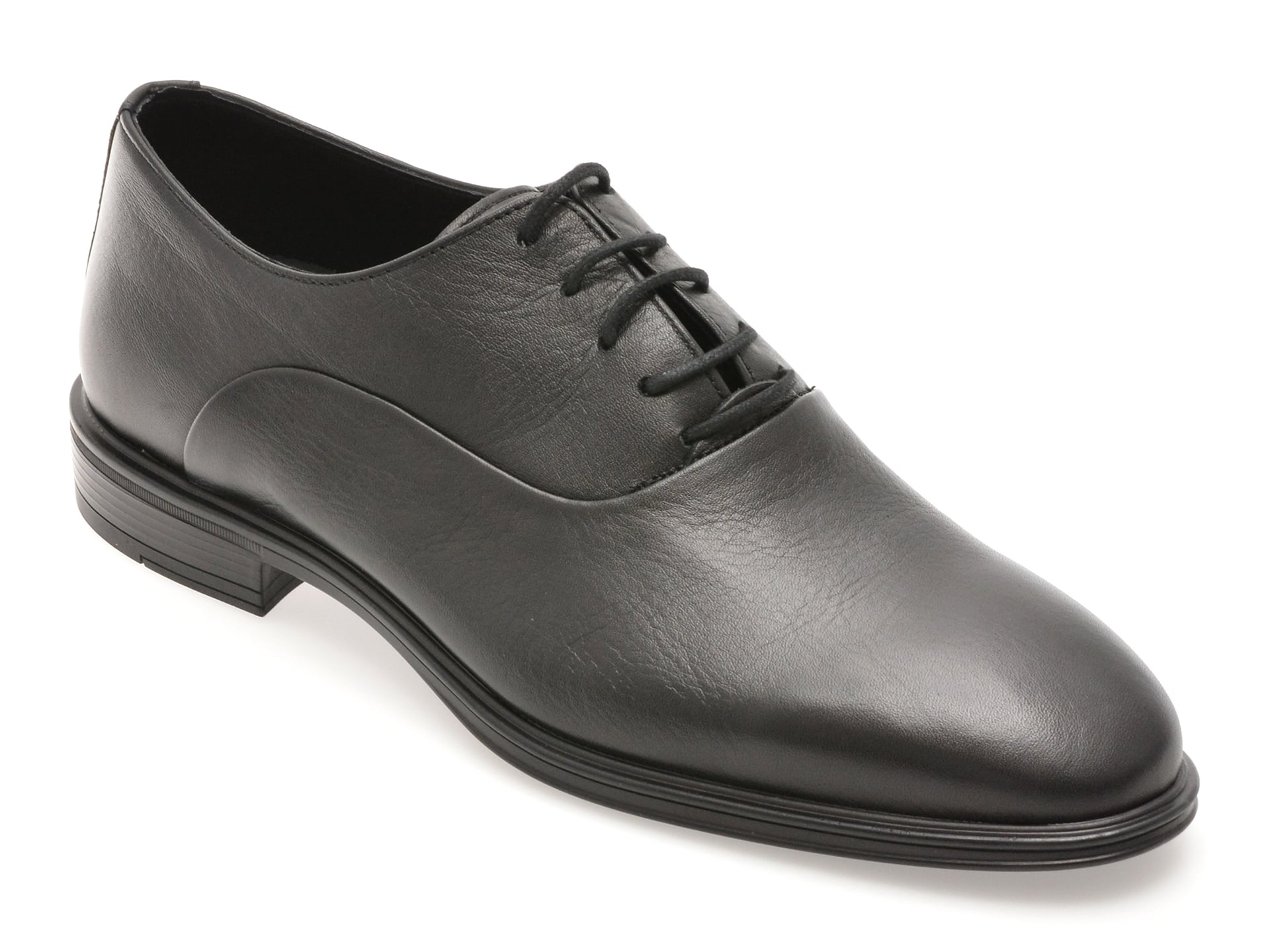 Pantofi eleganti OTTER negri, 40031, din piele naturala