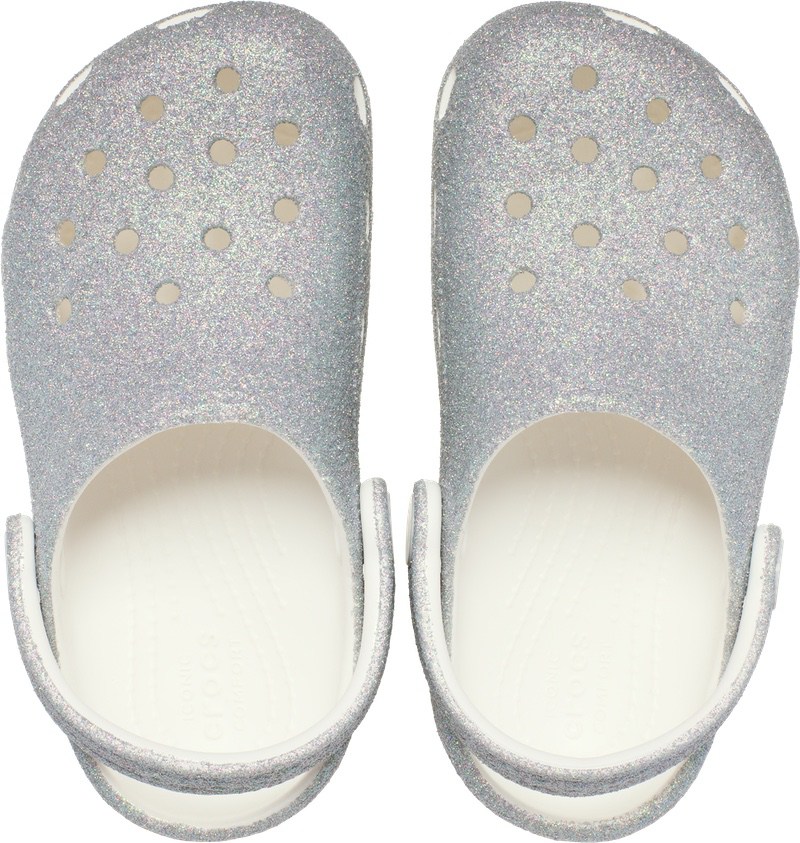 Papuci Crocs Classic Iridescent Glitter CgT - poza 4