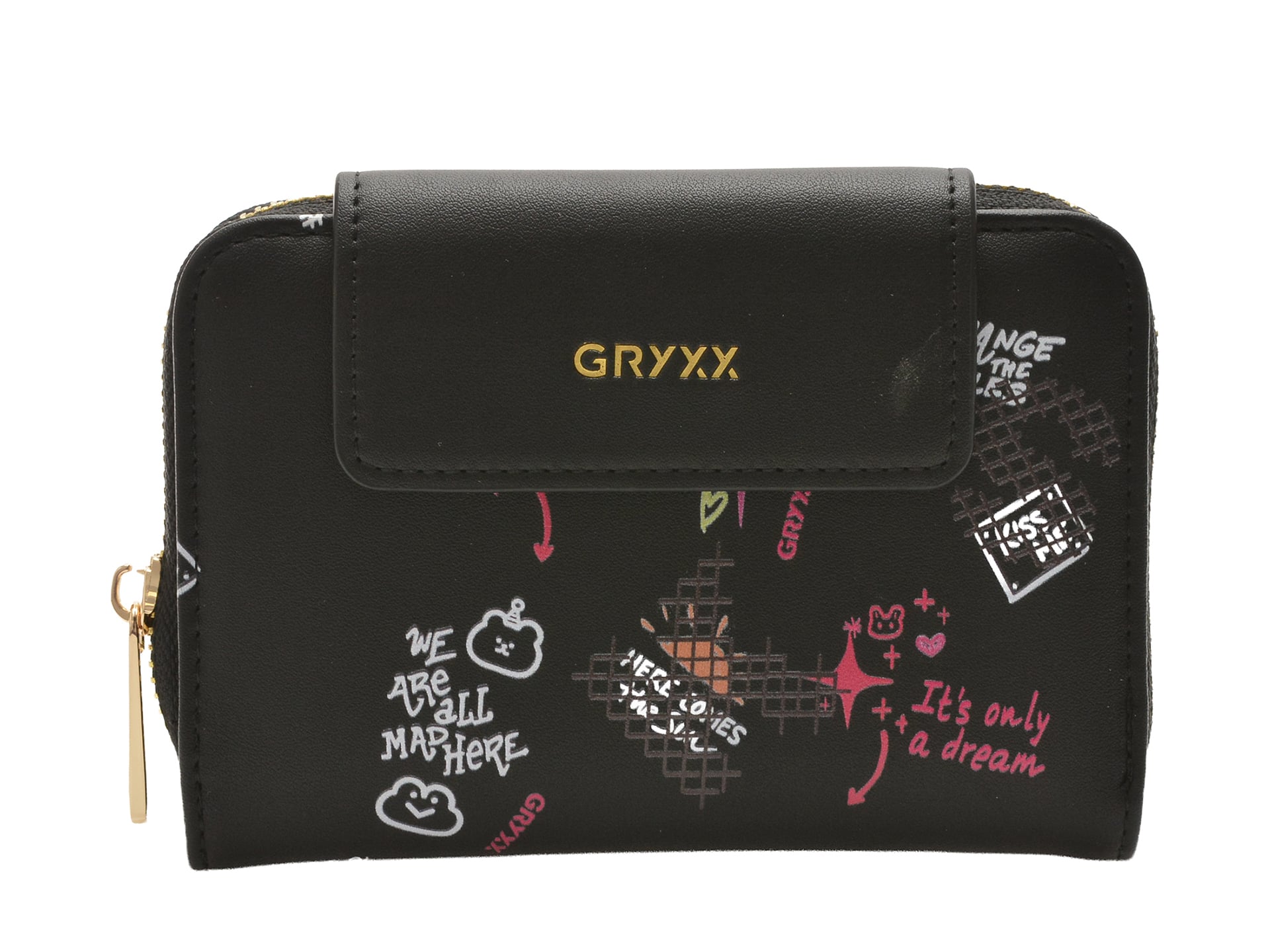 Portofel GRYXX negru, 2420117, din piele ecologica