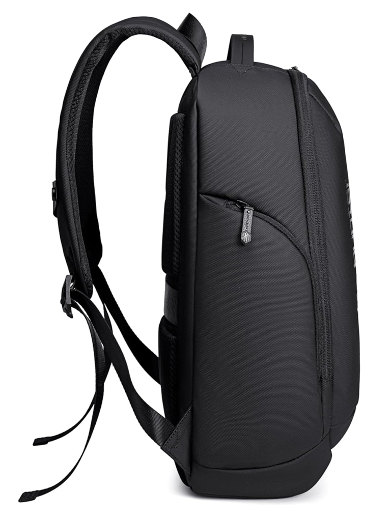 Rucsac pentru barbati, B00554, model urban, Negru - poza 4