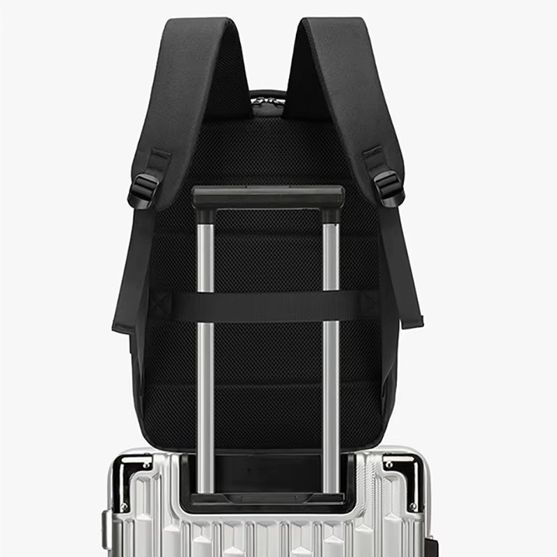Rucsac unisex, Sylion GT3753, port USB, Albastru - poza 5