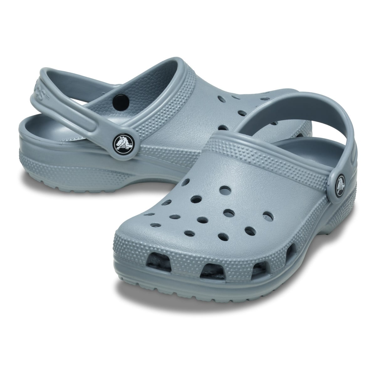 Saboți Crocs Classic Kid's New clog Gri - Concrete - poza 4