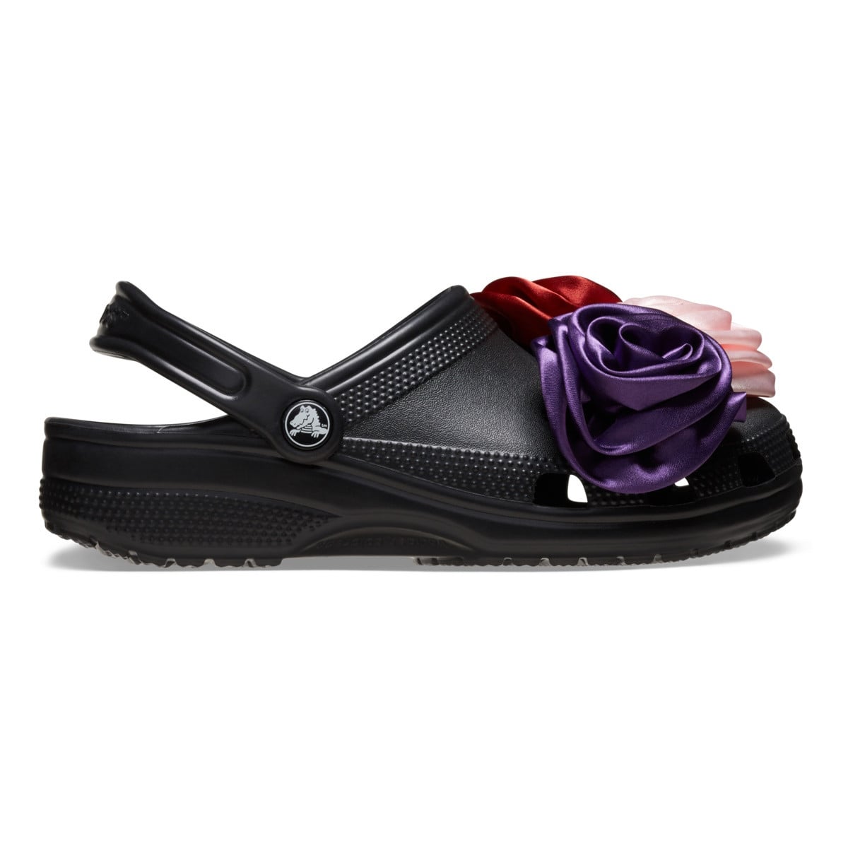 Saboti Crocs Classic Rosette Clog Negru - Black - poza 5