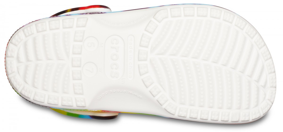 Saboti Crocs Classic Tie-Dye Graphic Clog Multicolor - Multi - poza 4