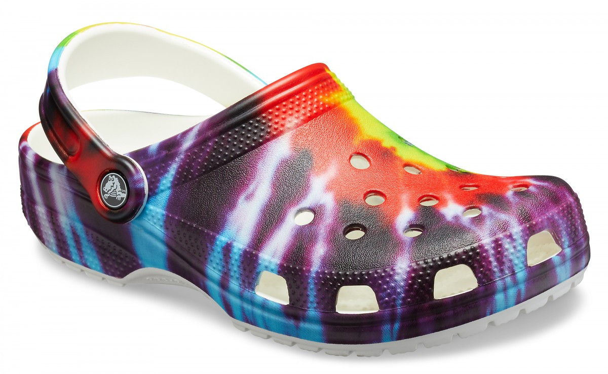 Saboti Crocs Classic Tie-Dye Graphic Clog Multicolor - Multi - poza 2
