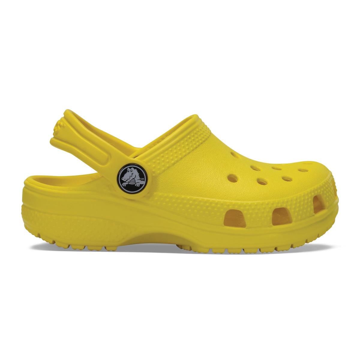 Saboți Crocs Classic Toddlers New clog Galben - Lemon - poza 1