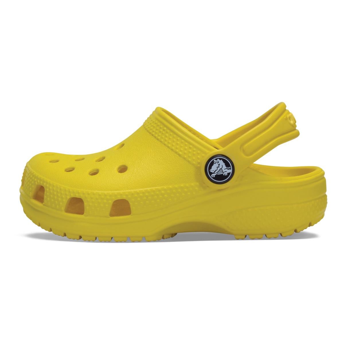 Saboți Crocs Classic Toddlers New clog Galben - Lemon - poza 3