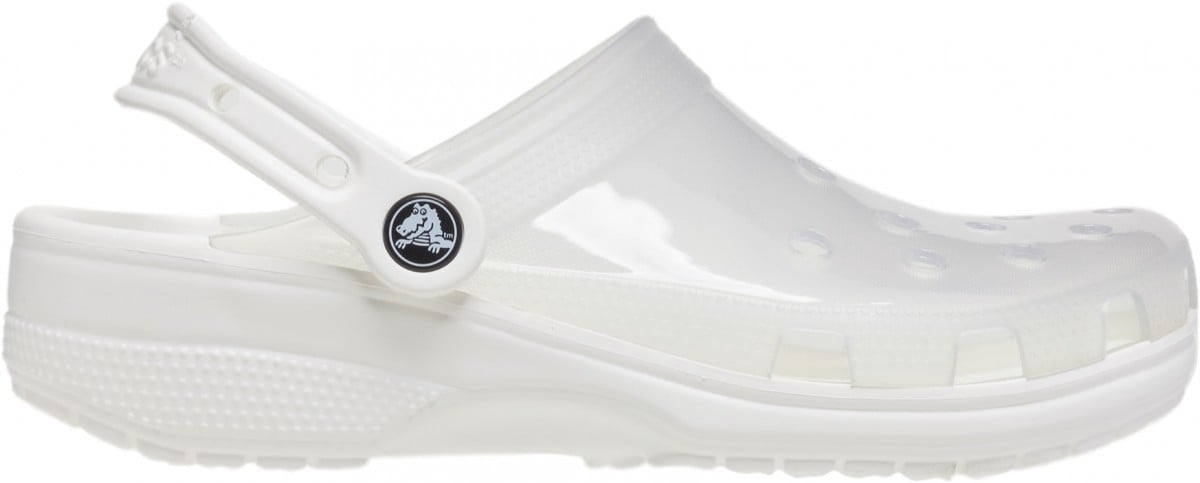 Saboti Crocs Classic Translucent Clog Alb - White - poza 1