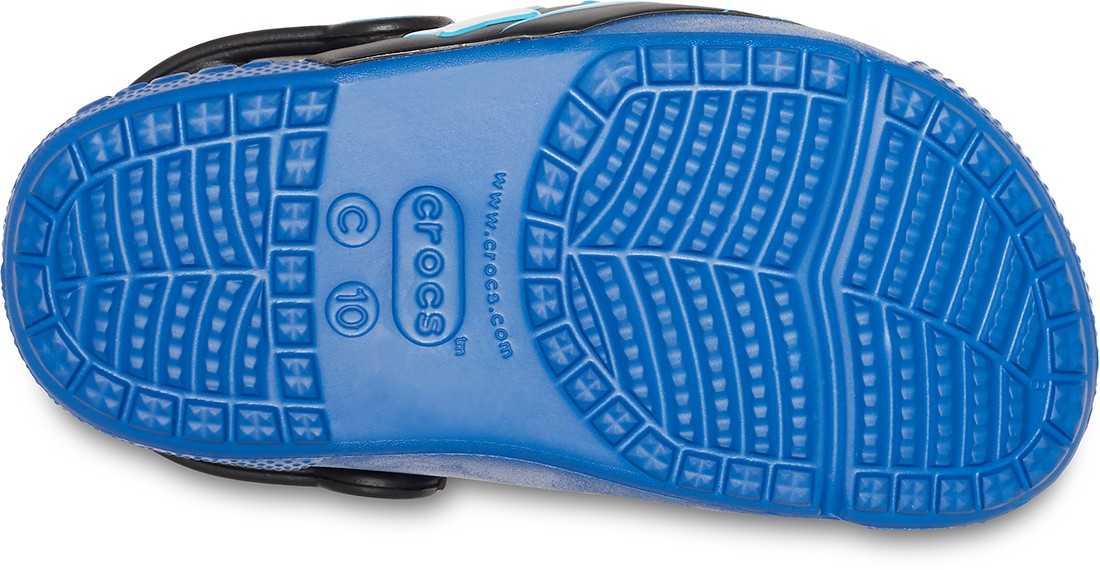 Saboti Crocs Fun Lab Guitar Lights Clog Albastru - Blue Jean - poza 4