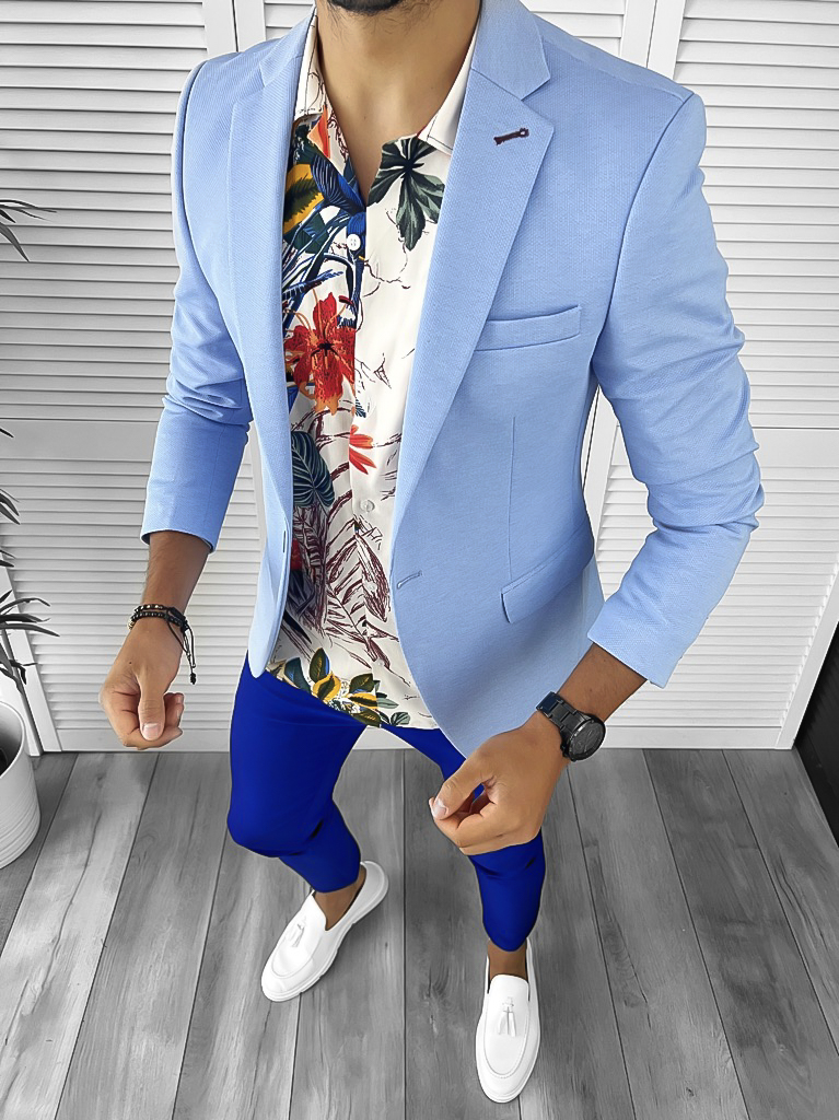 Sacou barbati slim fit premium ZR B9125 P19-1.2