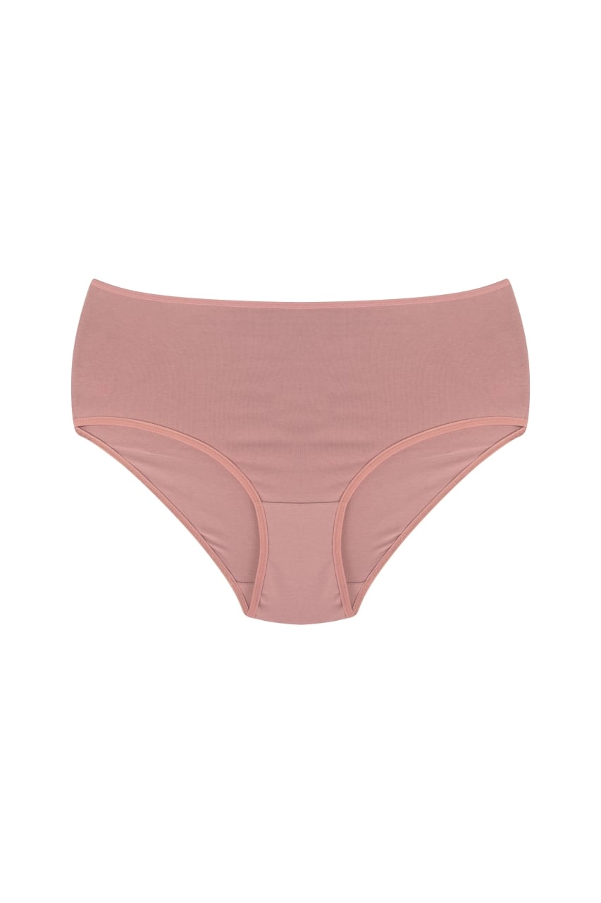 Set 3 perechi de chiloti din bumbac, pentru dama, 54100, Roz - poza 5