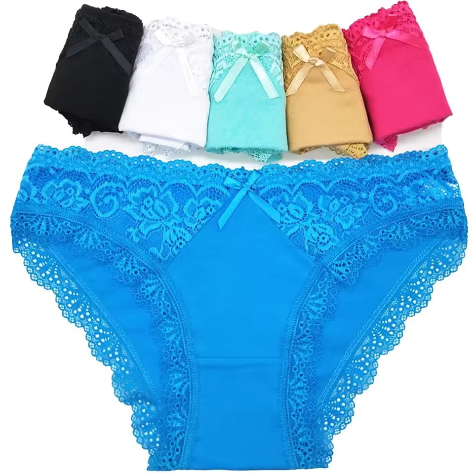 Set 6 perechi de chiloti pentru dama, CH066, Multicolor - poza 1