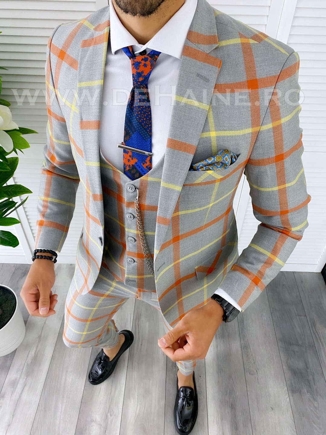 Set barbati slim fit (SACOU+ PANTLAONI ) 5378 O3-3.2