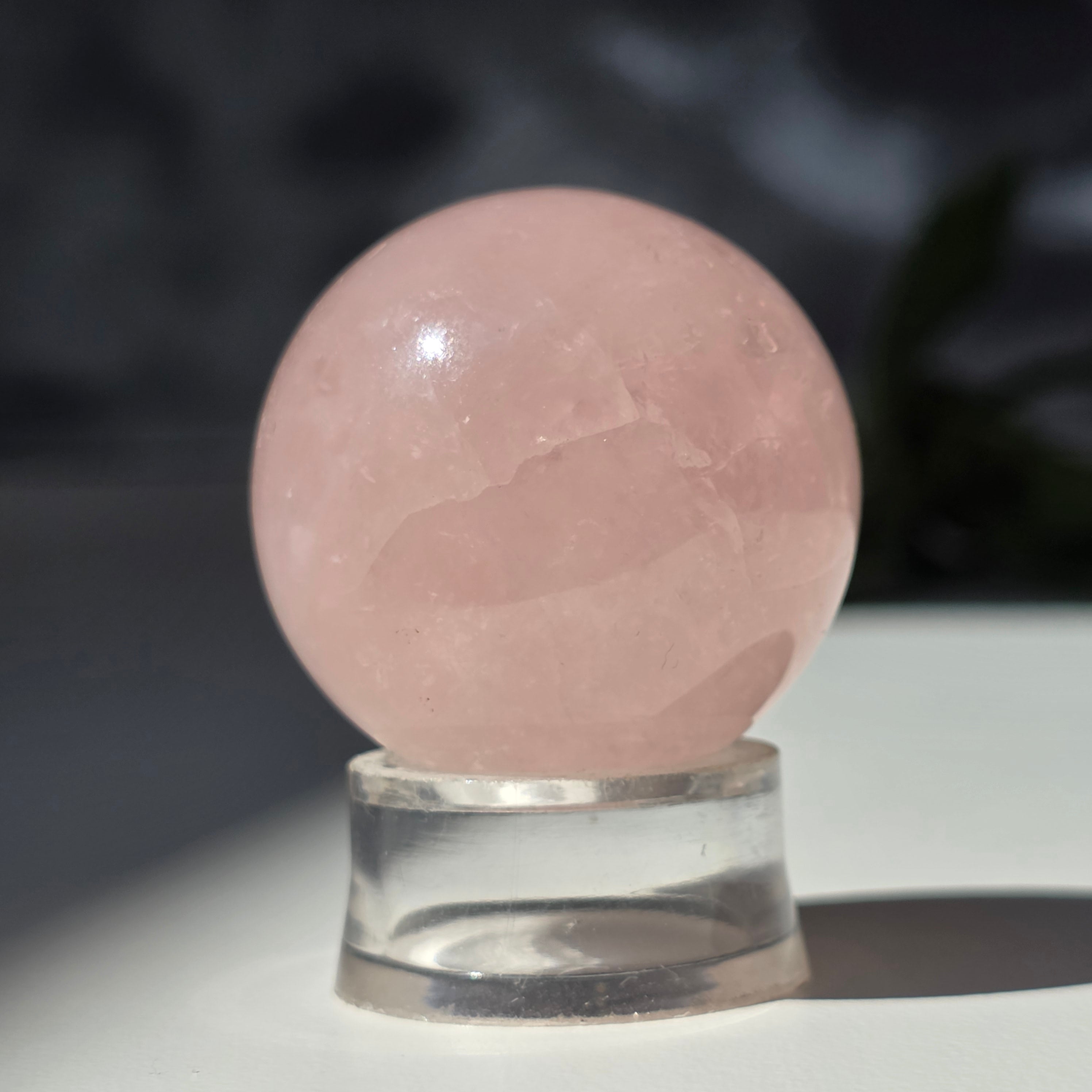 Sfera cuart roz 4 cm