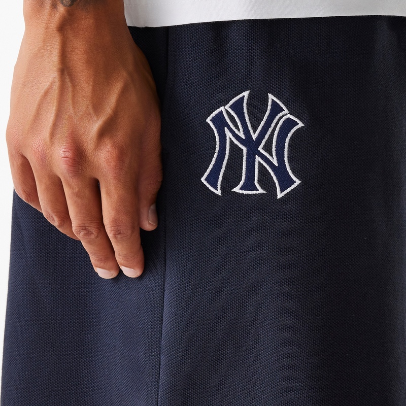 Sort New Era MLB PIQUE GRAPHIC SHORT - poza 3