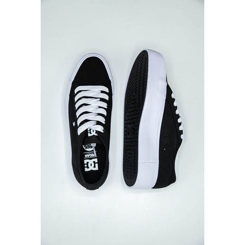 Tenisi femei DC Shoes cu platforma Manual Platform ADJS300280-BKW - poza 2