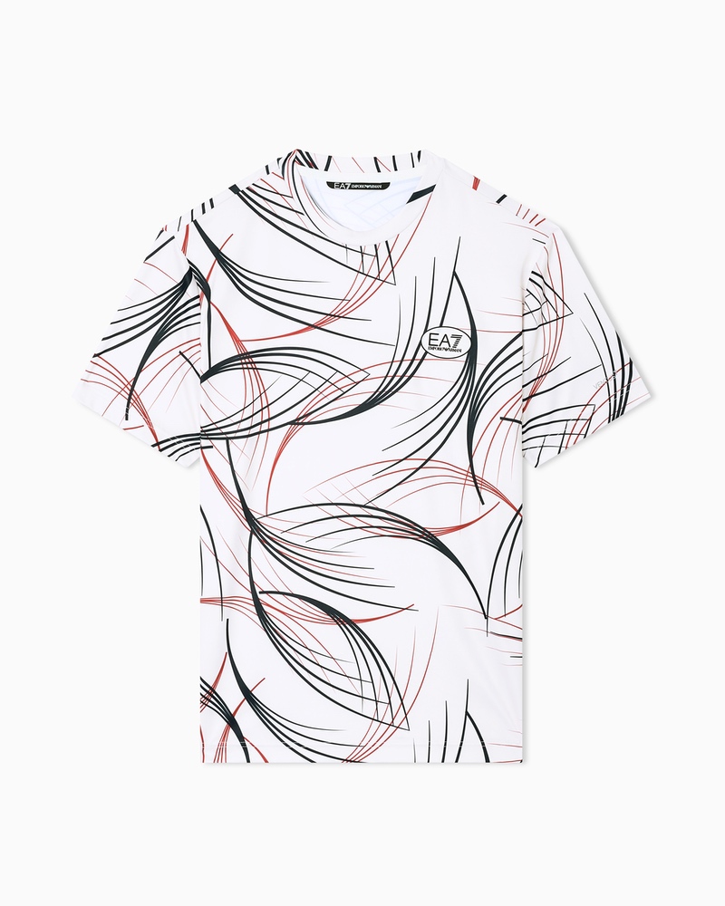 Tricou EA7 TENNIS PRO M TEE GRAPHIC PL - poza 3