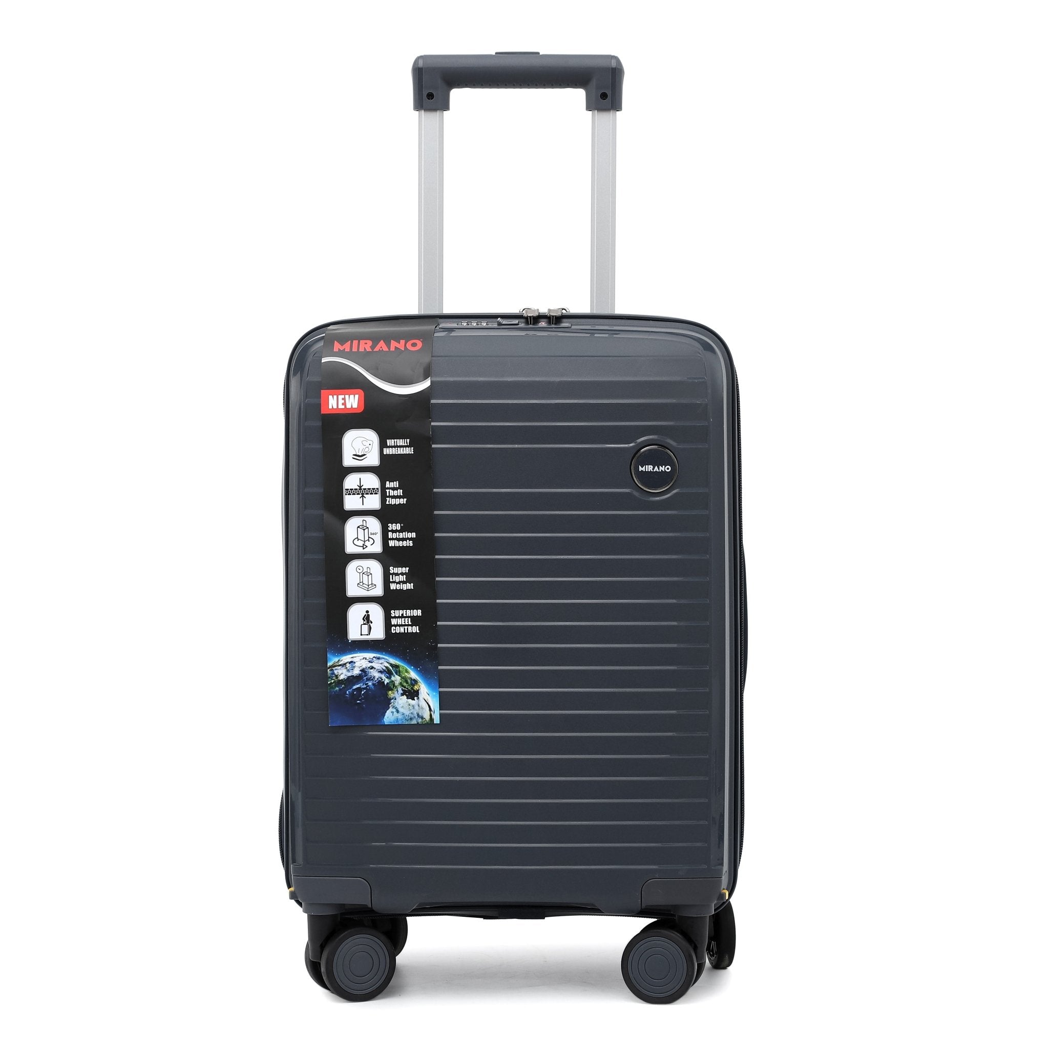 Troler Mirano Genoa, 45 cm, Grey, Dark Grey